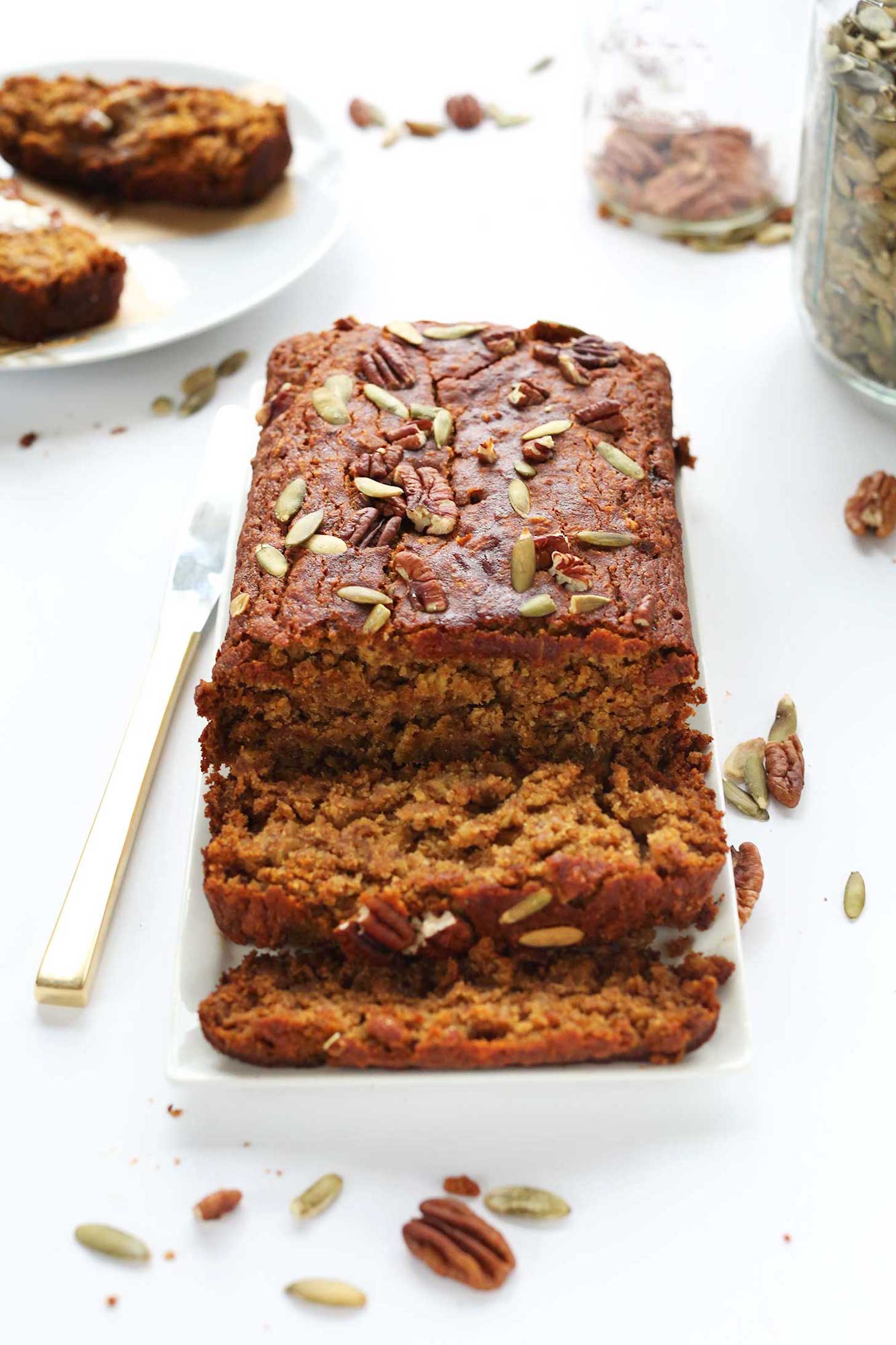 Bake Super Moist Gluten-Free Vegan Pumpkin Bread: Healthy & Delicious